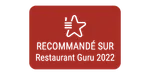 Recommandé par Restaurant Guru 2022